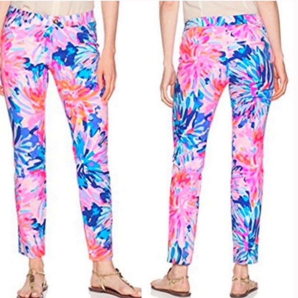 🌴🌱Lilly Pulitzer Melly Textured Ankle Pant